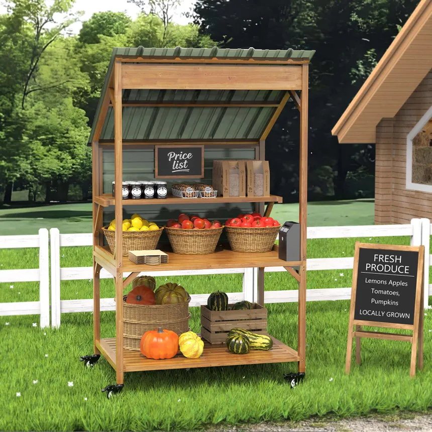 Fresh produce stand